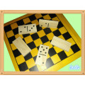 Jeu de jeu en bois 5 en 1 ensemble de jeu d&#39;échecs en gros